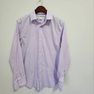 Old Navy Polka Dot Slim Fit Dress Shirt - Size US M